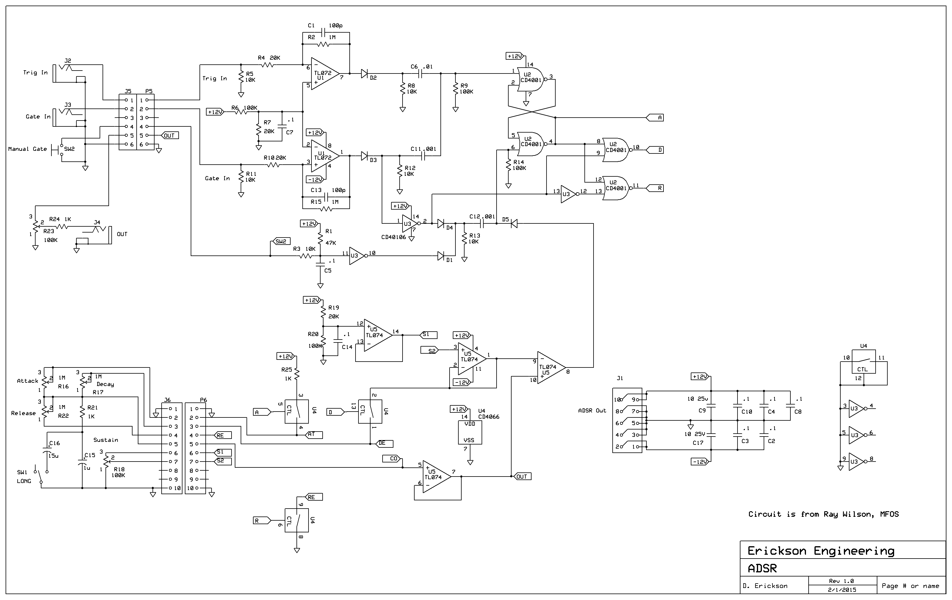 adsr schematic